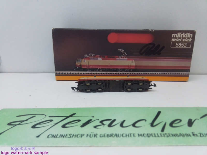 Märklin Z DC 8853 Elektrolok Beige / Rot / DB / OVP
