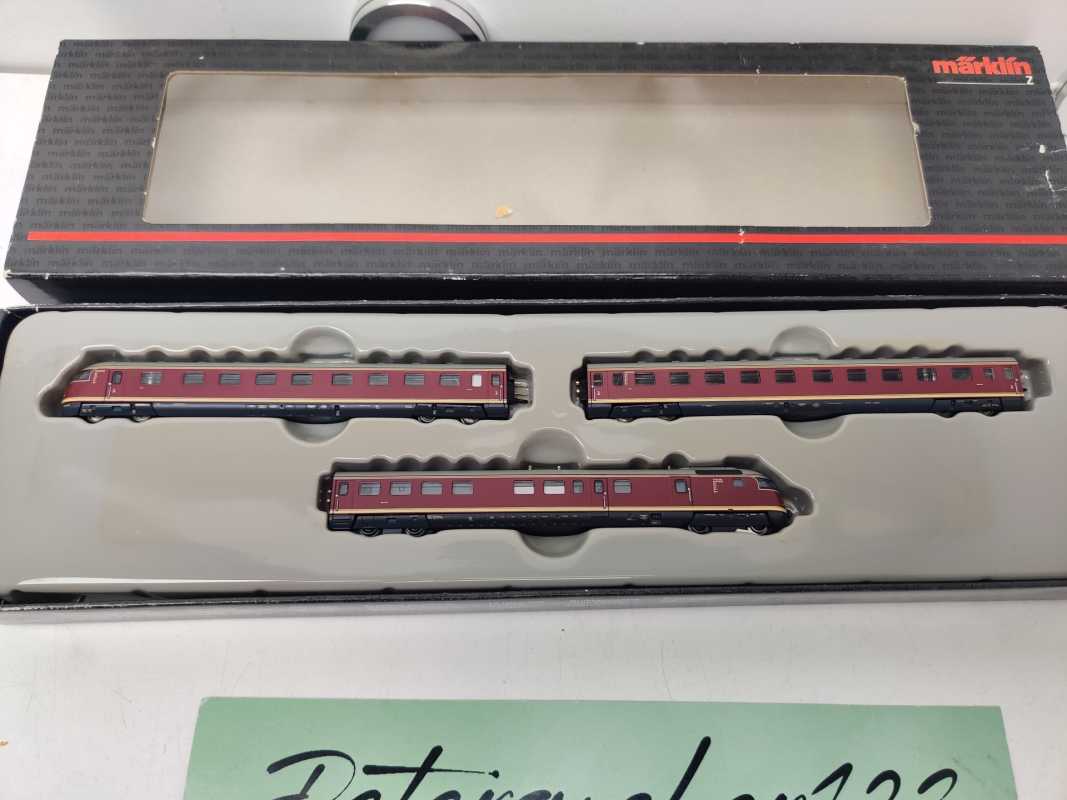 Märklin Z DC / 88720 / dreiteiligen Dieseltriebwagenzug / BR VT 08.5 / DB / Analog / OVP
