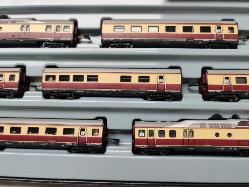 Mini Club / Märklin Z DC 88734  / Dieseltriebzug VT 11.5 Mediolanum / Analog / OVP