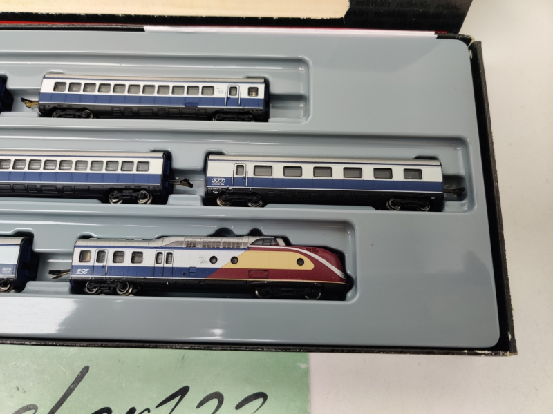 Märklin Z DC 88735 Diesel-Triebzug Baureihe 601 „Blue Star Train“ / Analog / OVP