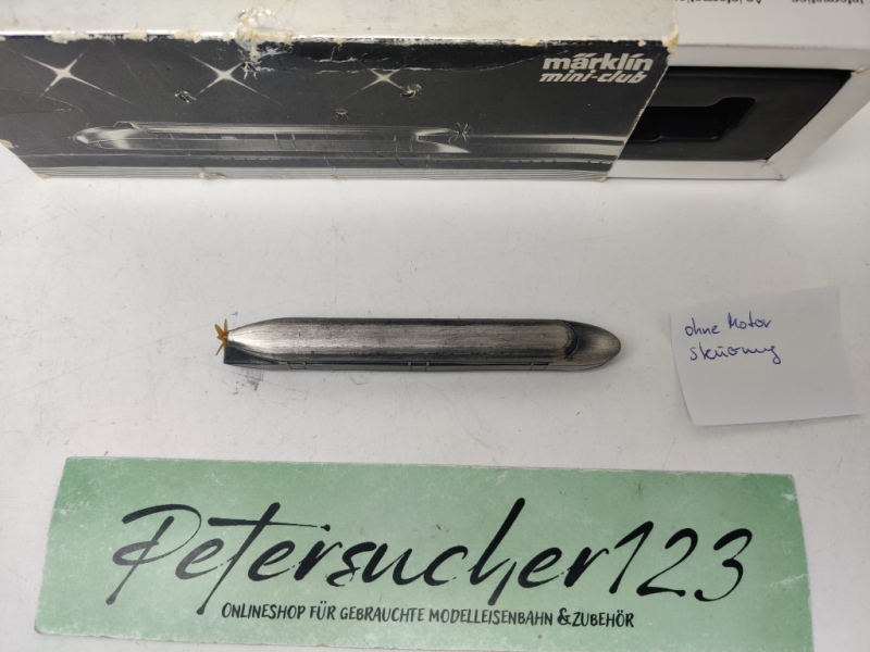 Märklin Z DC 8876 Zeppelin / Bastler / Defekt / Analog / OVP