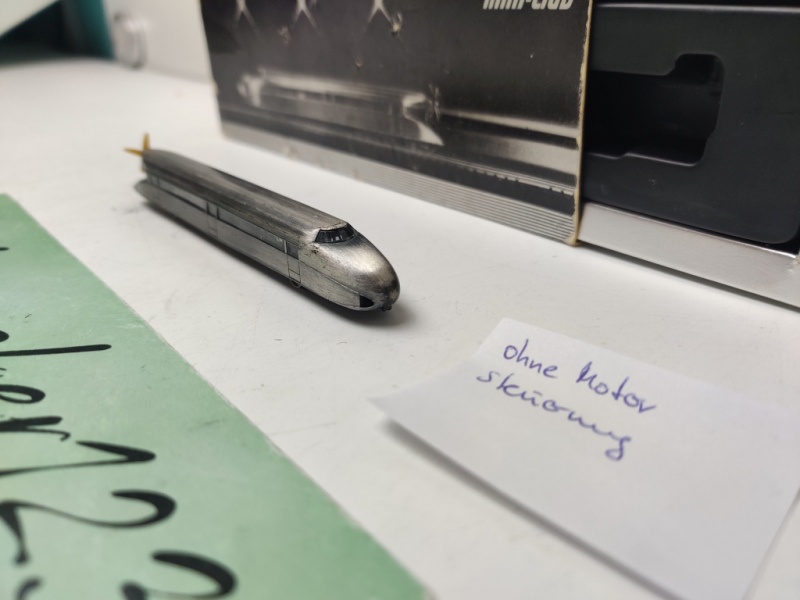Märklin Z DC 8876 Zeppelin / Bastler / Defekt / Analog / OVP