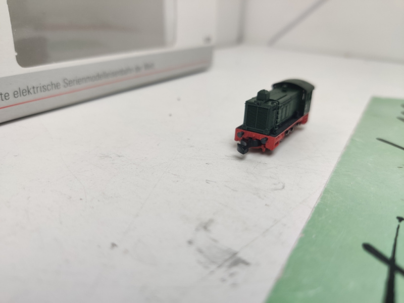 Mini Club / Märklin Z DC 88771 / Diesellokomotive  BR103 (ehemalige V 36) / DR / grün/roter Farbgebung / Ep. IV / Analog / OVP