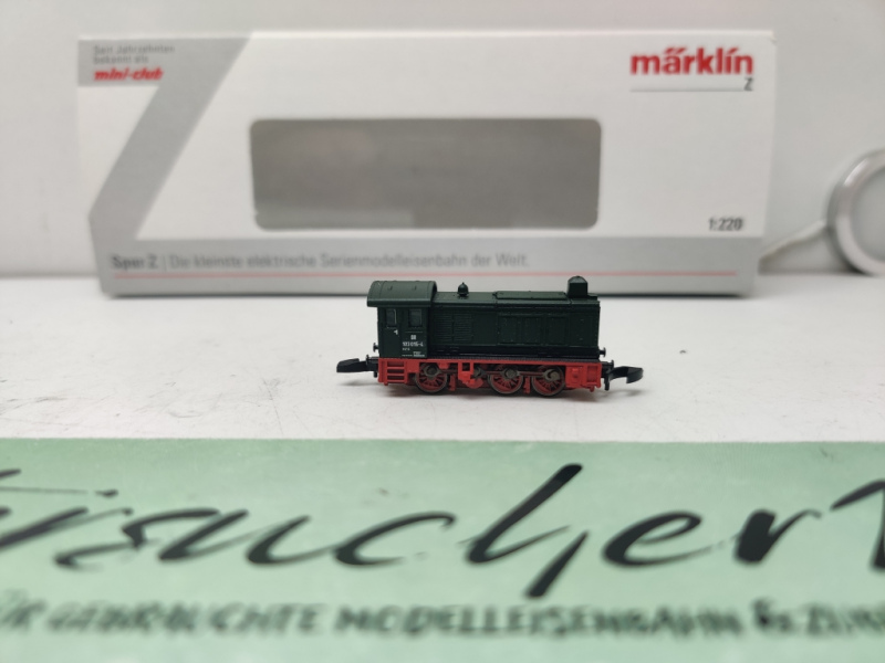 Mini Club / Märklin Z DC 88771 / Diesellokomotive  BR103 (ehemalige V 36) / DR / grün/roter Farbgebung / Ep. IV / Analog / OVP