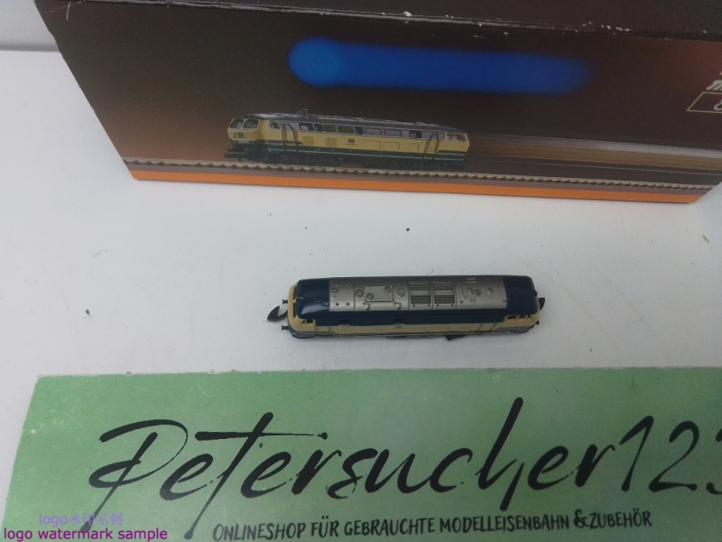 Märklin Z DC 88789 Diesellok Blau / Beige / DB / OVP