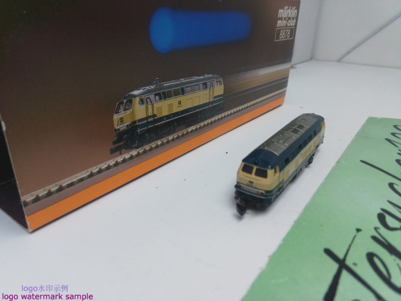 Märklin Z DC 88789 Diesellok Blau / Beige / DB / OVP