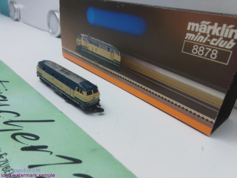 Märklin Z DC 88789 Diesellok Blau / Beige / DB / OVP