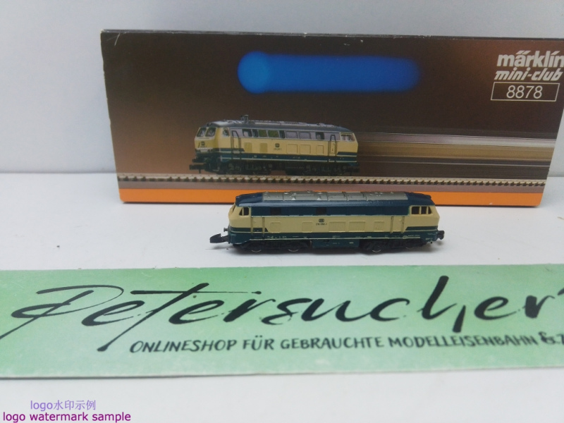 Märklin Z DC 88789 Diesellok Blau / Beige / DB / OVP
