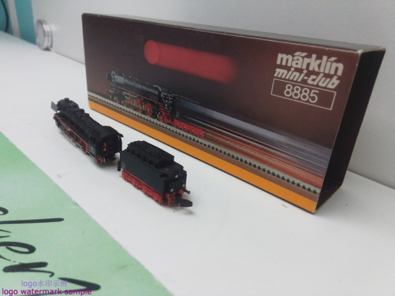 Märklin Z DC 8885 Dampflok Schlepptender  / DB / OVP