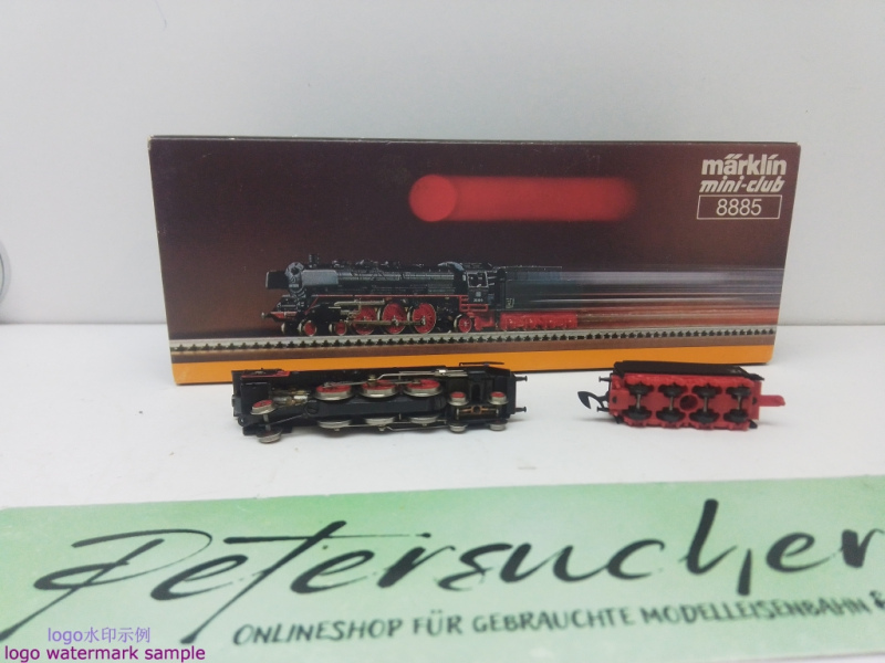 Märklin Z DC 8885 Dampflok Schlepptender  / DB / OVP
