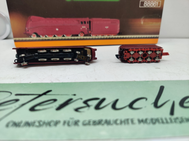 Märklin Z DC 88861 / BR03 1077 Stromlinien-Dampflok / Rot / DRG /OVP