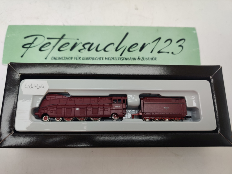 Märklin Z DC 88861 / BR03 1077 Stromlinien-Dampflok / Rot / DRG /OVP