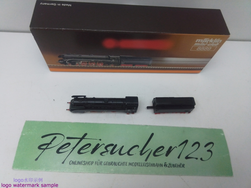 Märklin Z DC 8889 / BR10 001 Dampflok Schlepptender / DB / Analog / OVP