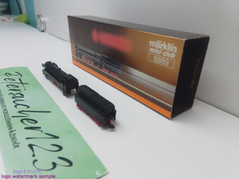 Märklin Z DC 8889 / BR10 001 Dampflok Schlepptender / DB / Analog / OVP