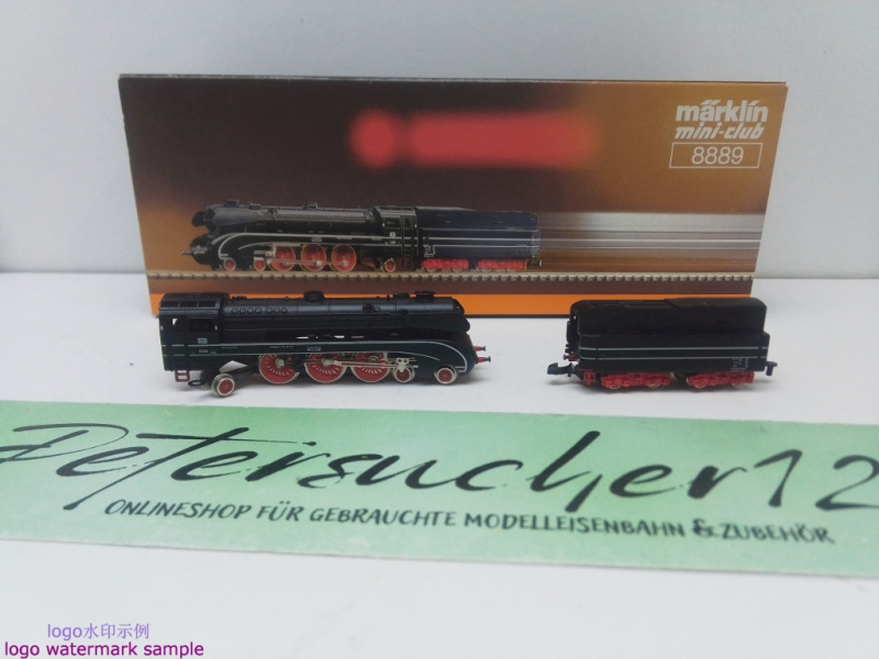Märklin Z DC 8889 / BR10 001 Dampflok Schlepptender / DB / Analog / OVP