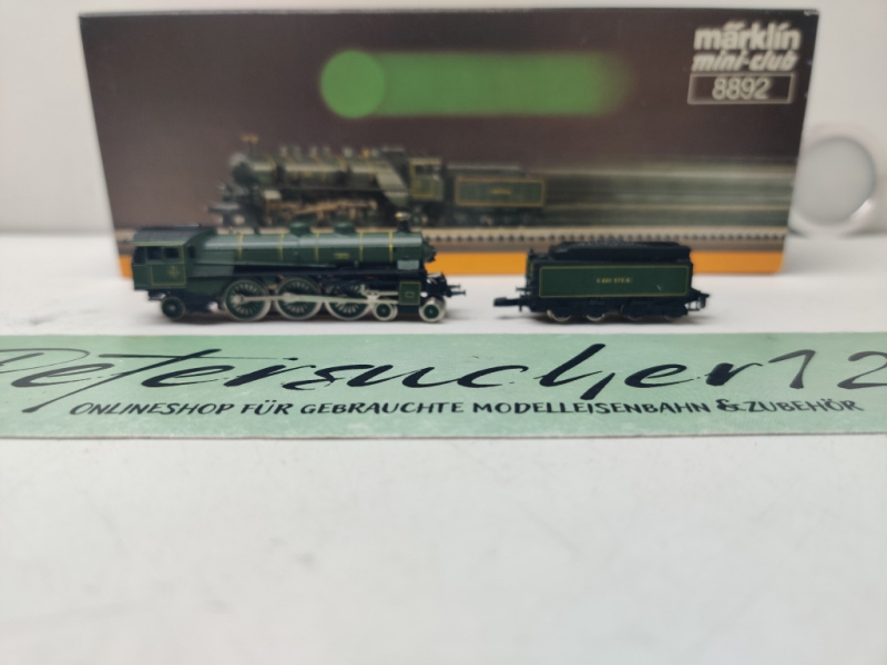 Märklin Z DC 8892 / Schnellzuglokomotive Reihe S 3/6 / K.Bay.Sts.B. / Analog / OVP