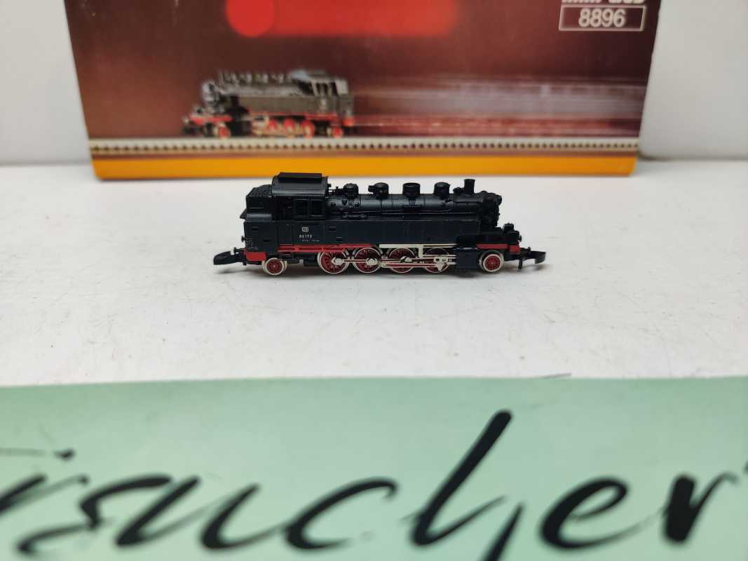 MÄRKLIN Z DC 8896 / Dampflokomotive / BR 86 173 / DB / Analog / OVP