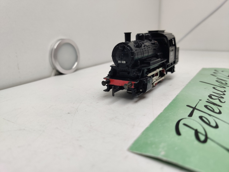 Märklin H0 AC BR89 006 Dampflok / Schwarz  / DB / Analog