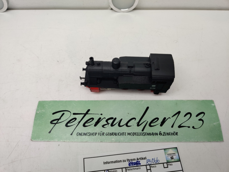 Märklin H0 AC BR89 066 Dampflok / Schwarz  / DB / Analog