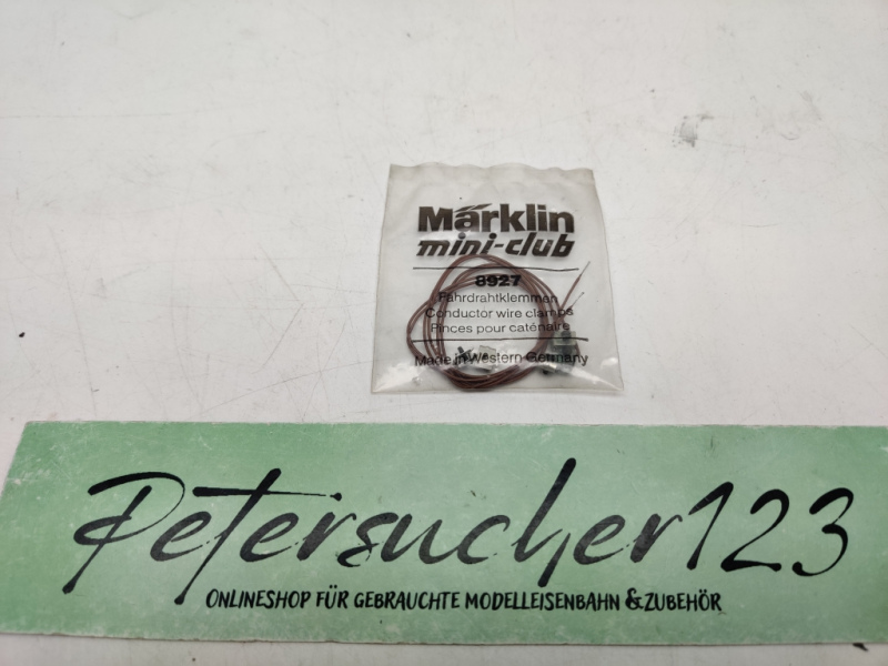 Märklin Mini-Club Z DC 8927 / 5 Klemmen (2 Schraubenklemmen mit Kabel, 3 ohne Kabel) /OVP