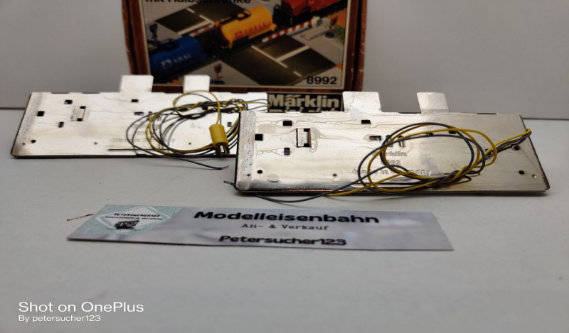 Märklin Mini-Club Z DC 8992 Bahnübergang mit Halbschranke / OVP