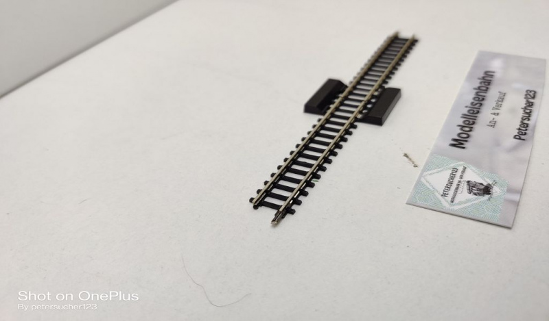 Märklin Mini-Club Z DC 8993 1x Kehrschleifen-Gleis / [3] / 110 mm