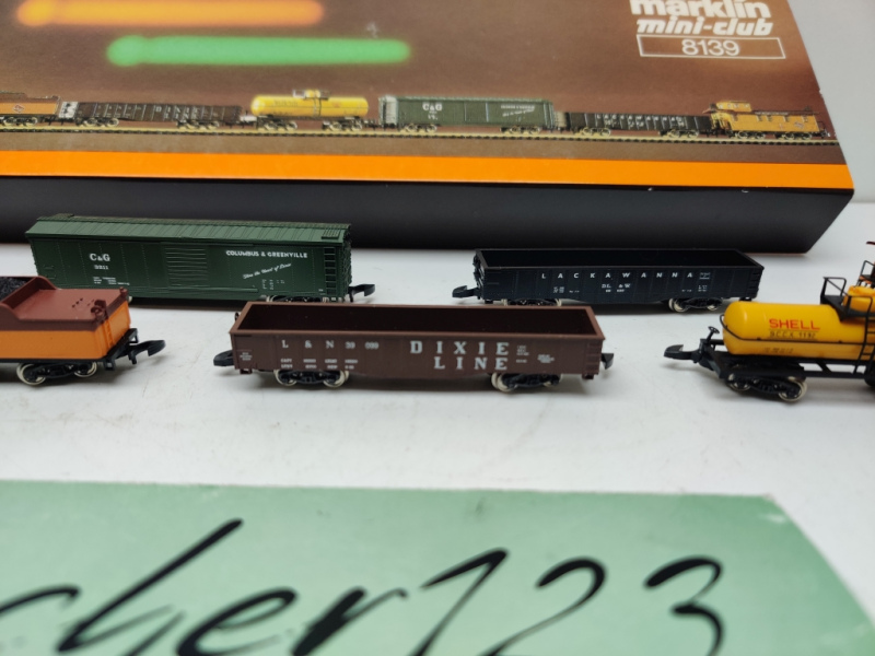 Märklin Z DC 8139 Zugset 500 Jahre Amerika / Vollständig / OVP