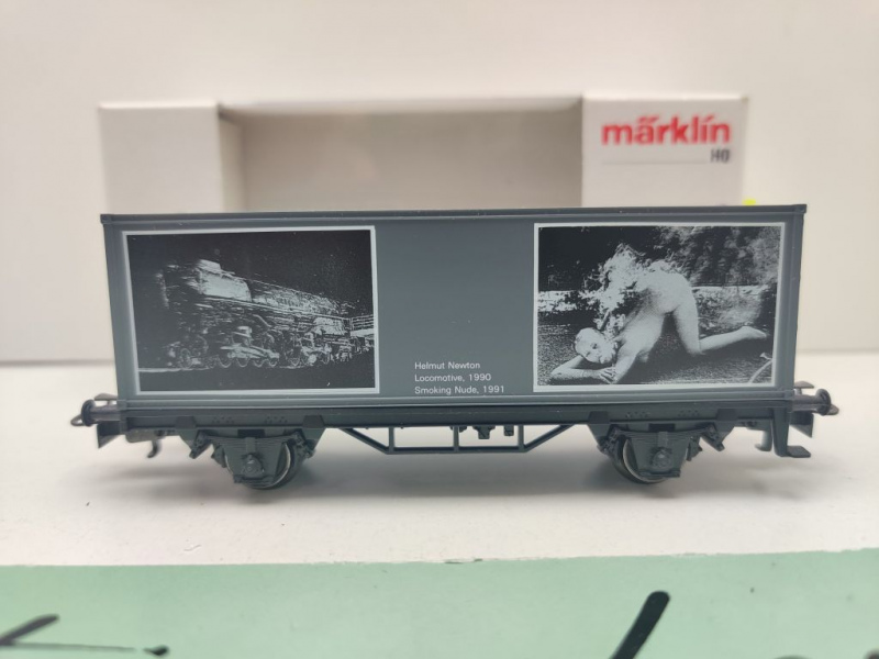 Märklin H0 AC 94002 SoMo-94 Eisenbahn i.d. zeitgen. Kunst "Helmut Newton" grau / ErsatzVP