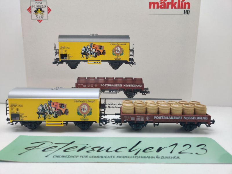 Märklin H0 AC 94070 PMS62-08 Wagen-Set "Edition Historica No1" / NEM / MB / OVP weiß
