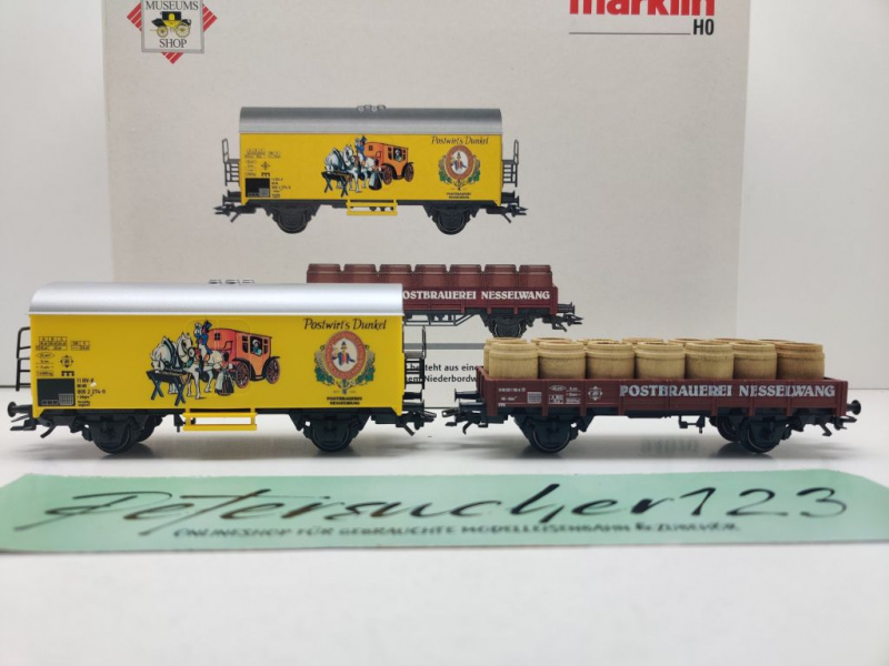Märklin H0 AC 94070 PMS62-08 Wagen-Set "Edition Historica No1" / NEM / MB / OVP weiß