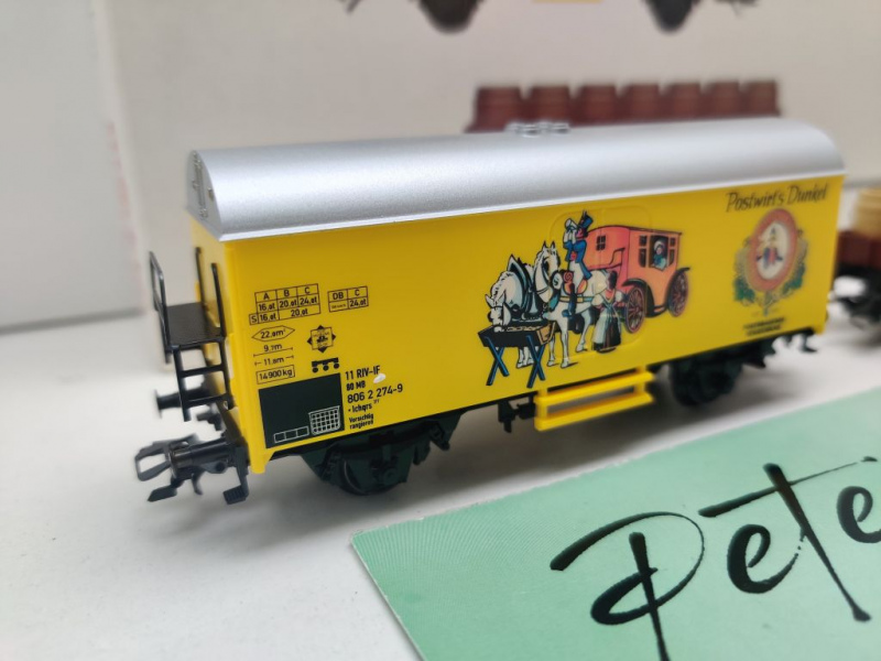Märklin H0 AC 94070 PMS62-08 Wagen-Set "Edition Historica No1" / NEM / MB / OVP weiß
