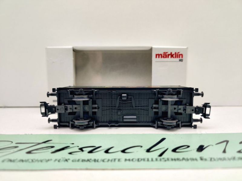 Märklin H0 AC 94103 PMS61-06 Containerwagen "Weihnachten'01" / NEM / OVP weiß
