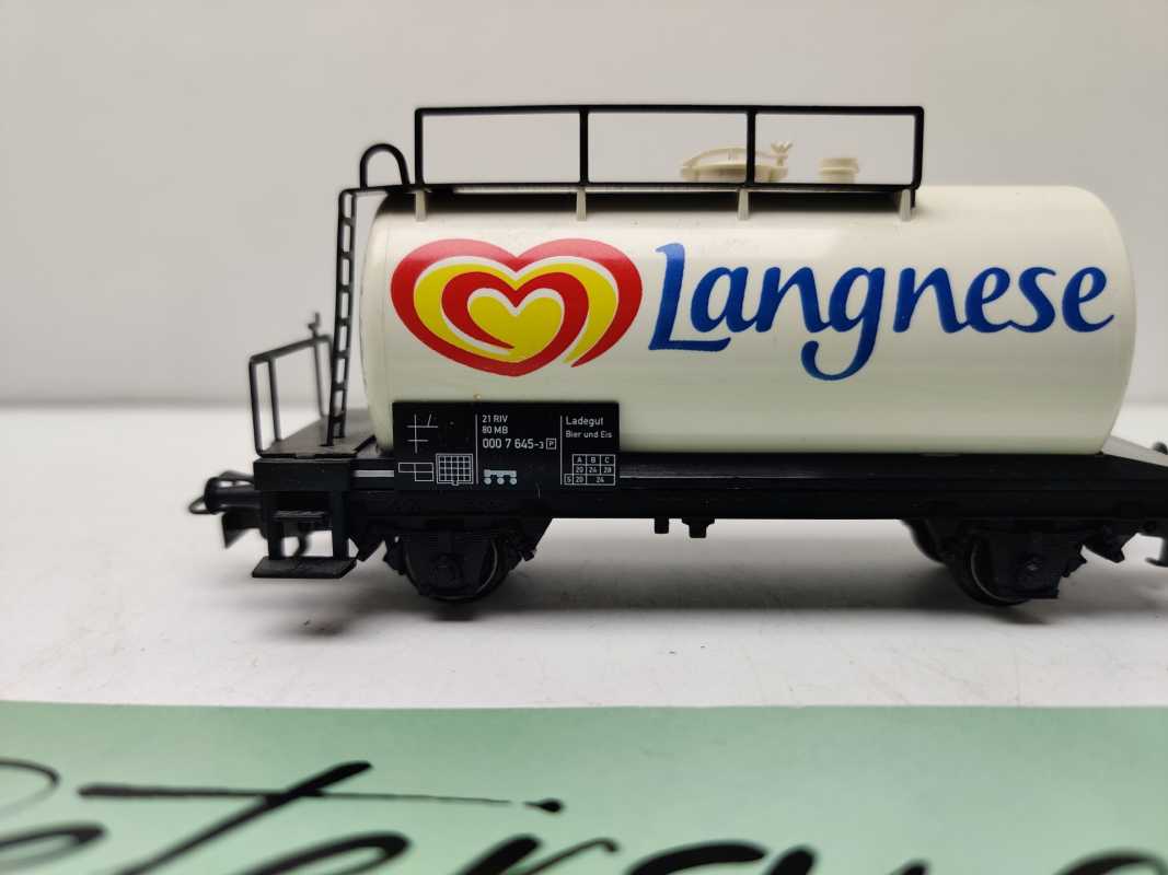 Märklin H0 AC 94107 / 000 7645-3 Kesselwagen / Langnese / DB