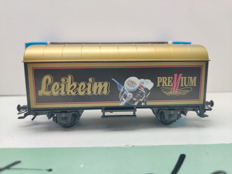 Märklin H0 AC 94135 Kühlwagen "Leikeim Premium" Ichqrs377 / NEM / Privat / EVP blau