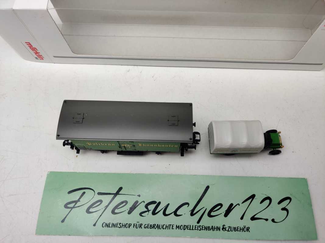 Märklin H0 AC 94142 / PMS 62-13 / limitierte Sonder-Set „Postbräu Thannhausen“ / OVP
