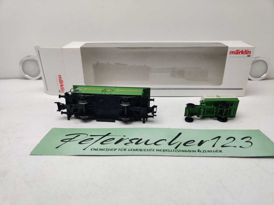 Märklin H0 AC 94142 / PMS 62-13 / limitierte Sonder-Set „Postbräu Thannhausen“ / OVP