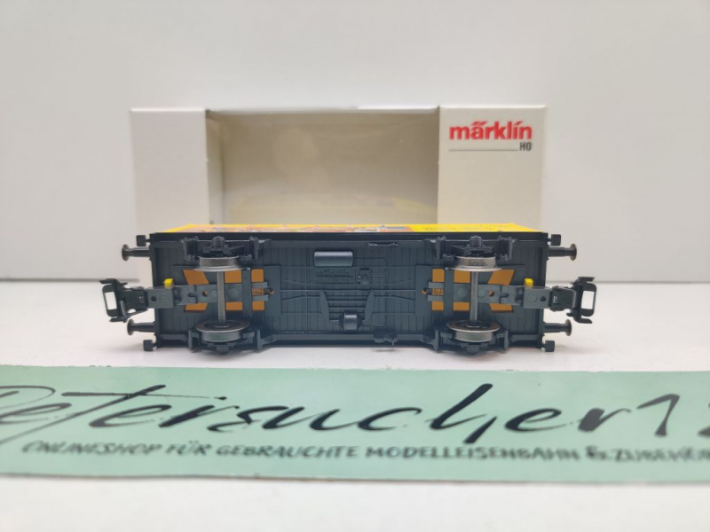 Märklin H0 AC 94152 PMS61-09 Containerwagen "Weihnachten'02" / NEM / MB / OVP weiß