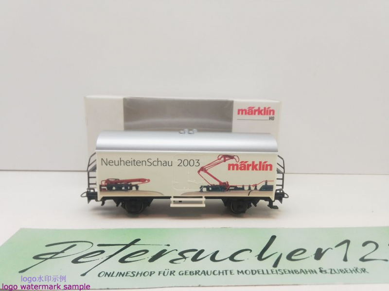Märklin H0 AC 94184 Kühlwagen "Neuheitenschau 2003" / Ichqrs377 / OVP