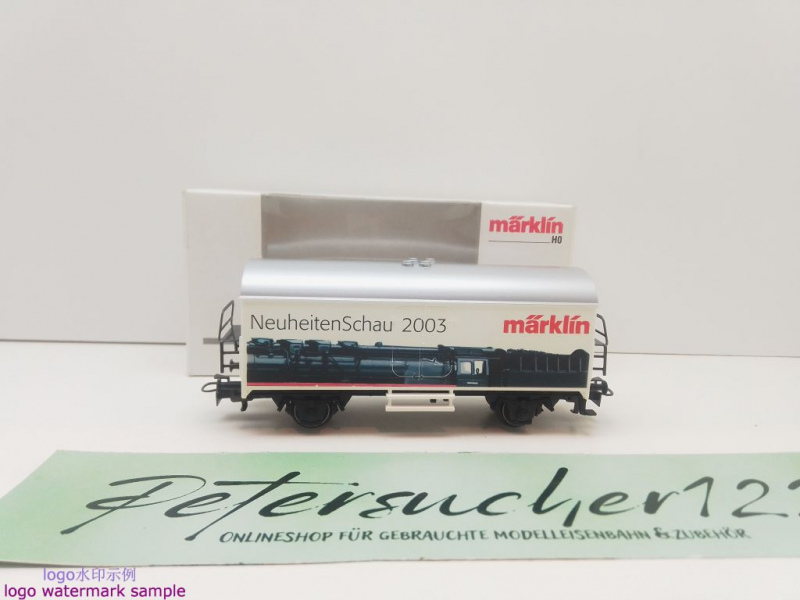 Märklin H0 AC 94184 Kühlwagen "Neuheitenschau 2003" / Ichqrs377 / OVP