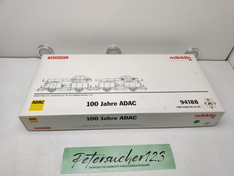 Märklin H0 94188 Wagen-Set Autotransporter / Wiking Modelle / OVP