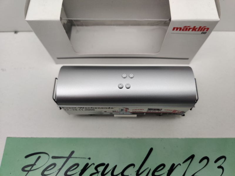 Märklin H0 AC 94297 Kühlwagen "Drehscheibe Event Wochenende" / OVP weiß