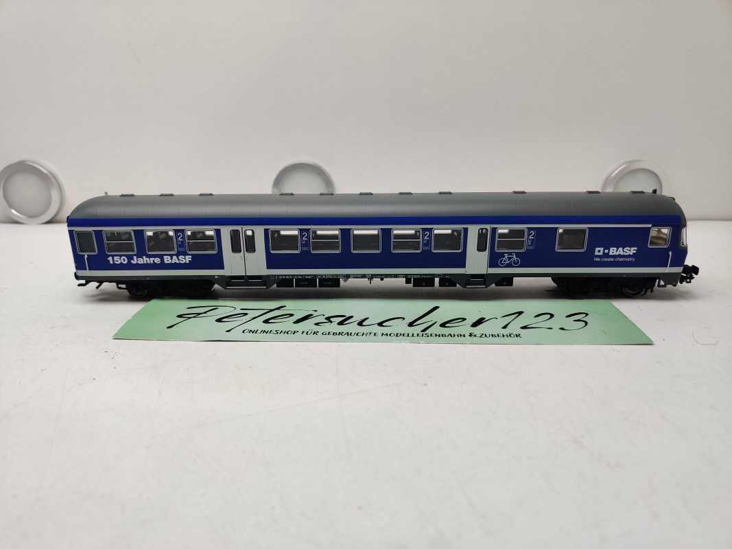 Märklin H0 AC 94438 / Nahverkehrs-Steuerwagen („Silberling“-Bauart) / markanten BASF-blauen Sonderlackierung / NEM