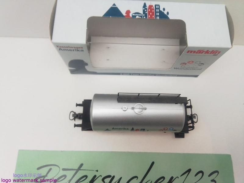 Märklin H0 AC 94451 Kesselwagen "5000 Tage Wunderland - Amerika" / NEM / OVP