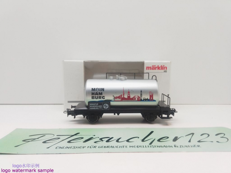Märklin H0 AC 94561 Kesselwagen Miniatur Wunderland 2024 "Moin Hamburg" / NEM / OVP