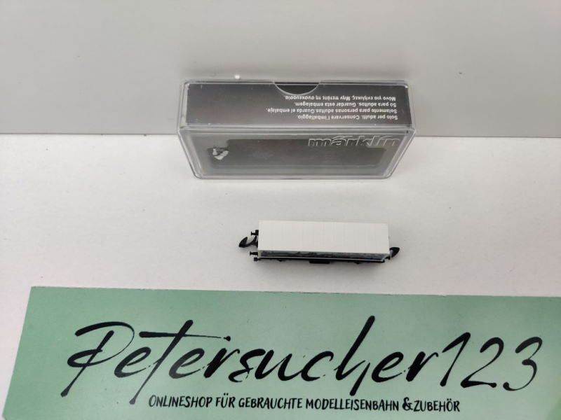 Märklin Z DC 98079 Containerwagen "MiniaturWunderl. Schweiz" Werbewagen 2007 / OVP