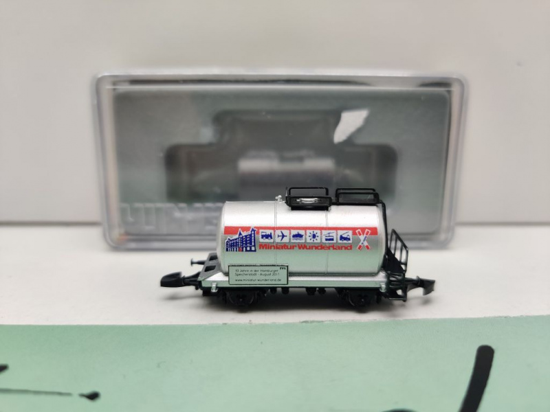 Märklin Z DC 98096 Kesselwagen "10 Jahre Wunderland" Sonderwagen 2009 / OVP