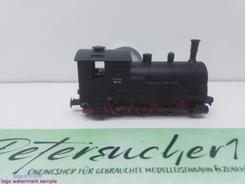 Märklin H0 AC BR98 112 Dampflok DB / Schwarz / Digital