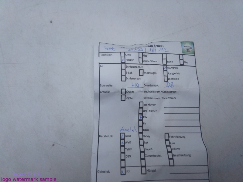 Märklin H0 AC BR98 112 Dampflok DB / Schwarz / Digital