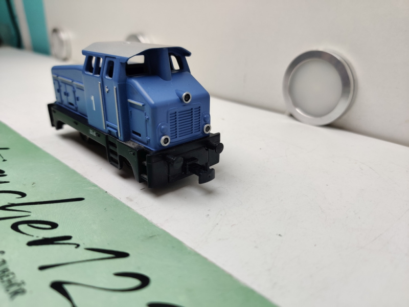 Märklin H0 AC Diesellok Blau Nr. 1 / Startpackung / DB / Mfx