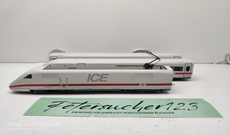 Märklin H0 AC BR402 016-0 ICE / 3-Teilig / DB / Rot / Mfx - Digital / Sound